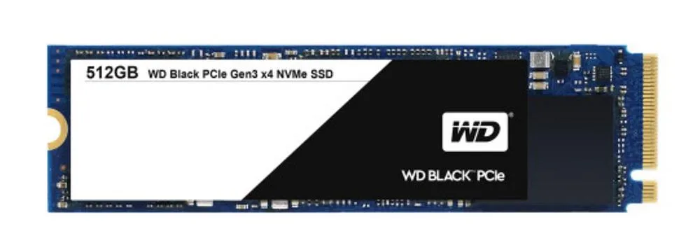 8G9249 - Western Digital Black 512GB PCIe Express NVMe 3.0 m.2 2280 Solid State Drive