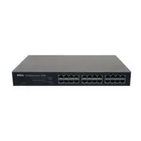 8H417 - Dell PowerConnect 2024 24 x Ports 10/100Base-T Fast Ethernet Rack-Mountable Ethernet Switch