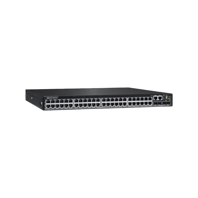 Dell 8NWHO PowerSwitch 48-Ports 2.5GBase-T RJ45 4-Ports SFP28 2-Ports QSFP+ Layer 3 Managed 1U Network Switch