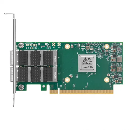 Dell 8P2T2 Mellanox ConnectX-6 1 x Port QSFP56 PCI Express 4.0 x16 Network Adapter