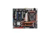 90-MBB707-G0EAY00Z - ASUSTeK P5E3 Deluxe/WiFi-AP@N Desktop Board Core 2 Quad, Core 2 Extreme, Core 2 Duo, Pentium (Extreme Edition), Pentium D, Pentium 4 Intel X38 Socket T 1600MHz, 1333MHz, 1066MHz, 800MHz FSB 8GB DDR3 SDRAM 1333MHz, 1066MHz, 800MHz ATX