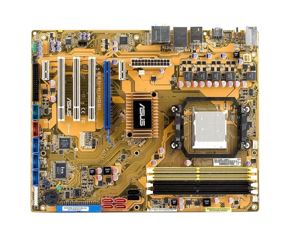 90-MIB3J0-G0AAY00Z - ASUS M3N-HD/HDMI Desktop Board nVIDIA nForce 750a SLI Socket AM2+ 2600MHz, 1000MHz, 800MHz HT 8GB DDR2 SDRAM DDR2-1066/PC2-8500, DDR2-800/PC2-6400, DDR2-667/PC2-5300 SLI ATX