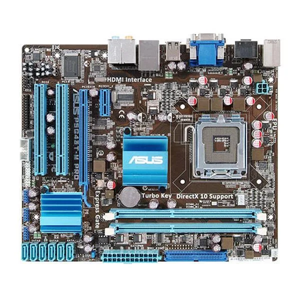 90-MIBAZ0-G0EAY0KZ - ASUS P5G43T-M PRO Desktop Board Intel G43 Express Enhanced SpeedStep Technology Socket T 1333MHz, 1066MHz, 800MHz FSB 8GB DDR3 SDRAM DDR3-1066/PC3-8500, DDR3-800/PC3-6400 Micro ATX
