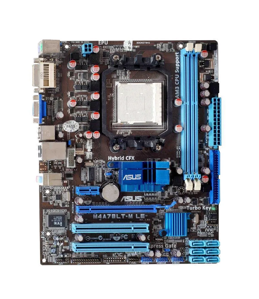 90-MIBB90-G0EAY00Z - ASUS M4A78LT-M LE / AMD 760G / Sockel AM3 Mainboard