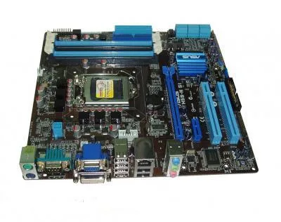 90-MIBCF0-G0ECY0KZ - ASUS P7H55-M SI Desktop Motherboard Intel Chipset Micro ATX Socket H LGA-1156 16GB DDR3 SDRAM Ultra ATA/133 (ATA-7), Ultra ATA/100 (ATA-6) Serial ATA/300 7.1