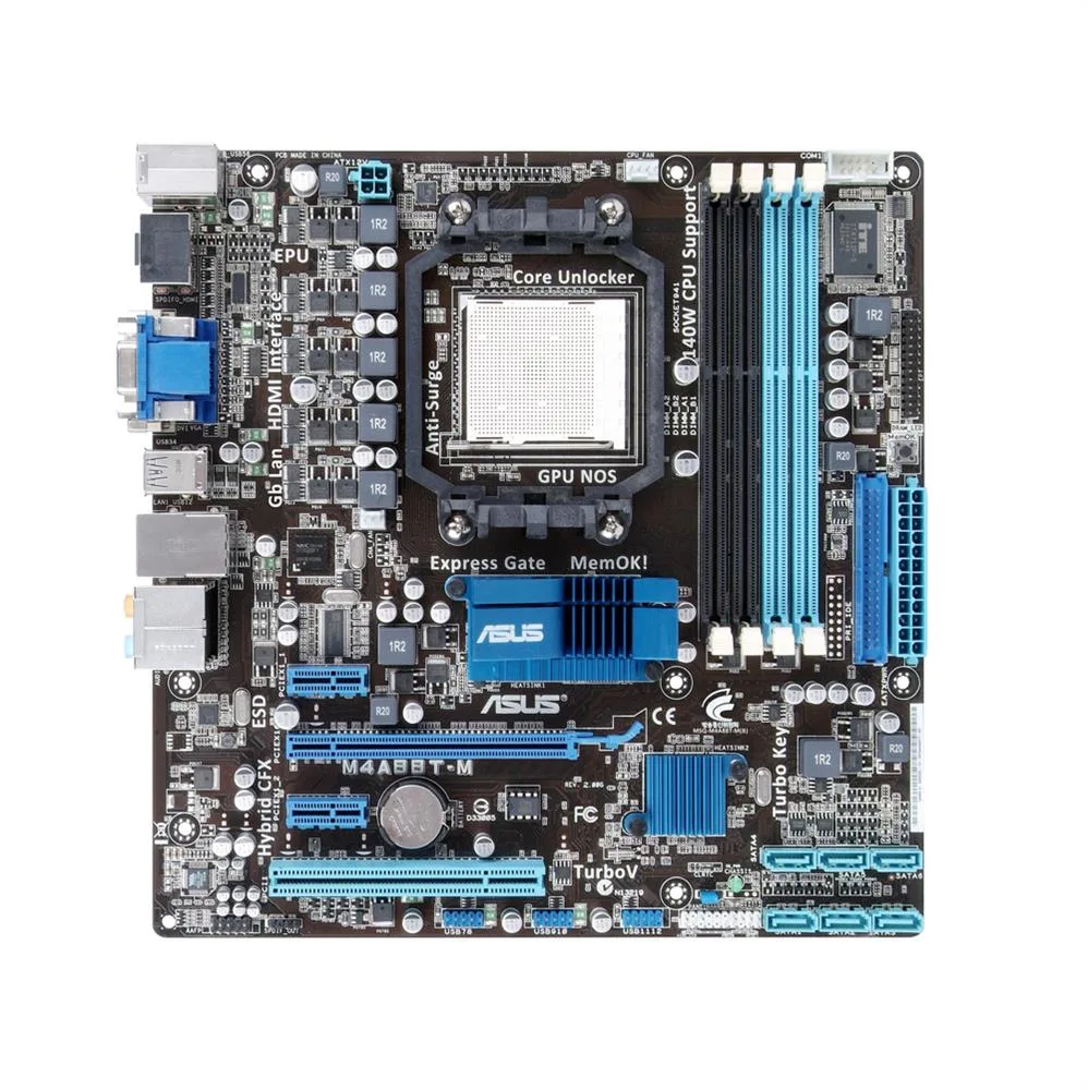 90-MIBD20-G0EAY00Z - ASUS M4A88T-M / AMD 880G / Sockel AM3 Mainboard