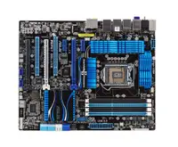 90-MIBE2A-G0EAY0KZ - ASUS P8P67 DELUXE Desktop Motherboard Intel Socket H2 LGA-1155 ATX 1 x Processor Support 32GB DDR3 SDRAM Maximum RAM CrossFireX, SLI Support Serial ATA/300, Serial ATA/600 Yes Controller 3 x PCIe x16 Slot 2 x USB 3.0 Port