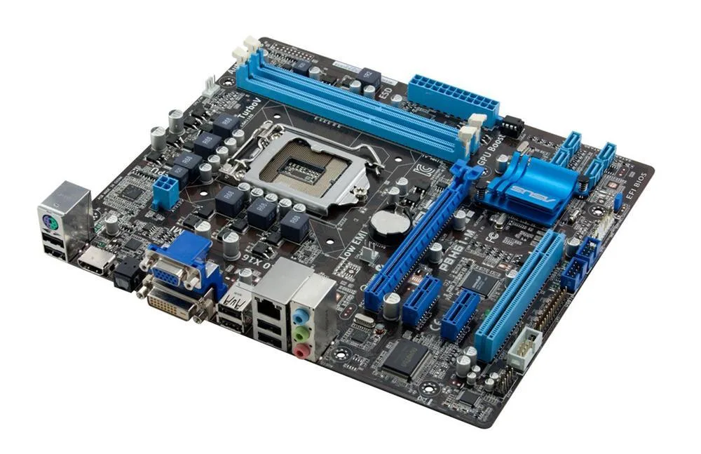 90-MIBF20-G0EAY0GZ - ASUS P8H61-M Desktop Motherboard Intel Socket H2 LGA-1155 Micro ATX 1 x Processor Support 16GB DDR3 SDRAM Maximum RAM Serial ATA/300 Yes 1 x PCIe x16 Slot Yes