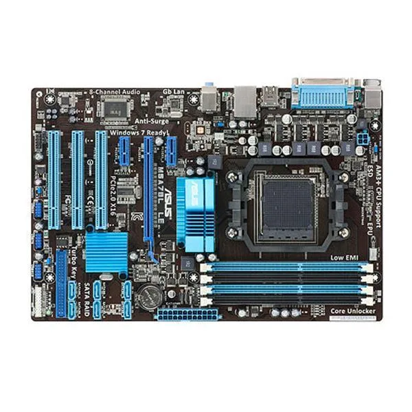 90-MIBFV0-G0EAY00Z - ASUS M5A78L LE Desktop Motherboard AMD Socket AM3 PGA-941 ATX 1 x Processor Support 16GB DDR3 SDRAM Maximum RAM Ultra ATA/133 (ATA-7), Serial ATA/300 Yes Controller 1 x PCIe x16 Slot