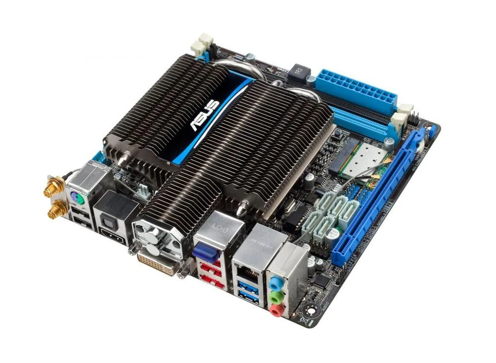 90-MIBGT0-G0EAY0DZ - Asus E45M1-I DELUXE Desktop Motherboard AMD Socket FM1 Mini ITX 1 x Processor Support 8GB DDR3 SDRAM Maximum RAM Serial ATA/600 Yes 1 x PCIe x16 Slot 2 x USB 3.0 Port Yes Yes
