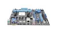 90-MIBH00-GOEAY0 - Asus F1A55-M LE Desktop Motherboard AMD Hudson D2 Chipset Socket FM1 Micro ATX 1 x Processor Support 32GB DDR3 SDRAM Maximum RAM CrossFireX Support Serial ATA/300 Yes Controller Yes 2 x PCIe x16 Slot