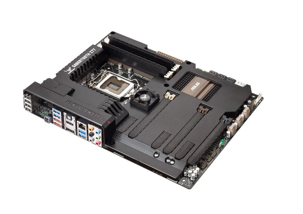 90-MIBI30-G0EAY0KZ - ASUS TUF SABERTOOTH Z77 Desktop Motherboard Intel Z77 Express Chipset Socket H2 LGA-1155