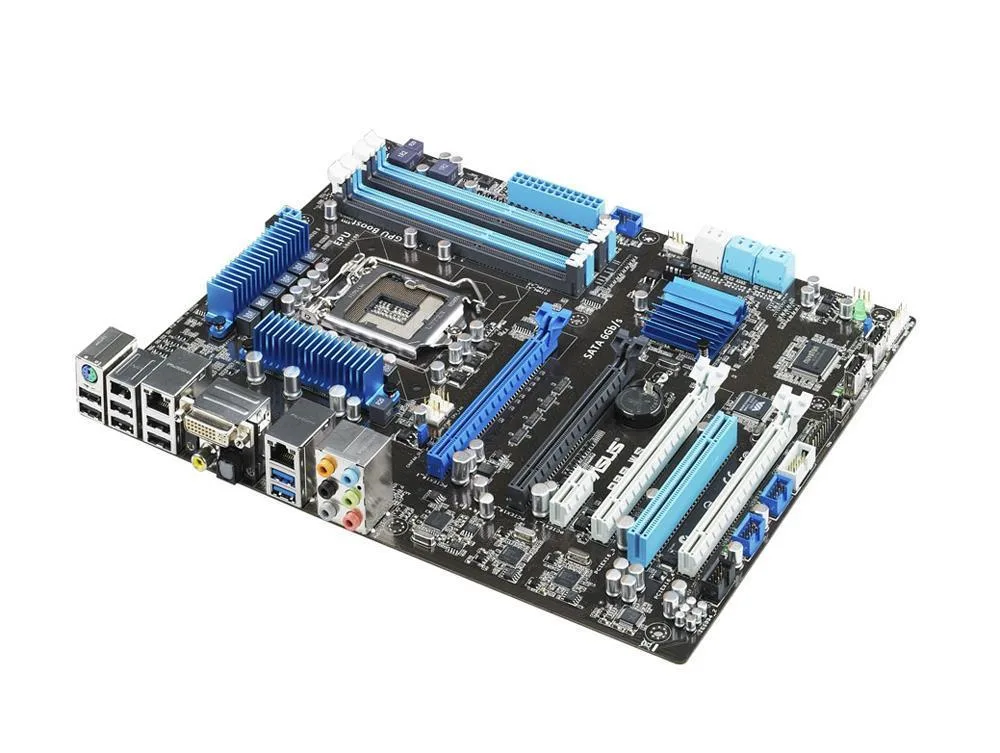 90-MSVDIA-G0EAY0YZ - Asus P8B WS Workstation Motherboard Intel C206 Chipset Socket H2 LGA-1155