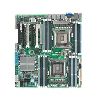 90-MSVDT0-G0UAY00T - Asus Z9PE-D16 Server Motherboard Intel C602-A Chipset Socket R LGA-2011 Extended ATX 2 x Processor Support 512GB DDR3 SDRAM Maximum RAM Serial ATA/600, Serial ATA/300 Yes Controller Yes 6 x PCIe x16 Slot