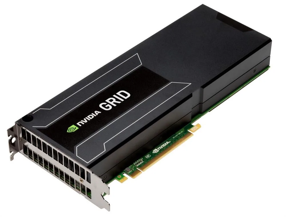 900-12400-0010-000 - Nvidia Grid K340 4GB GDDR5 PCI Express Gen3 x16 Cloud Gaming Video Graphics Card
