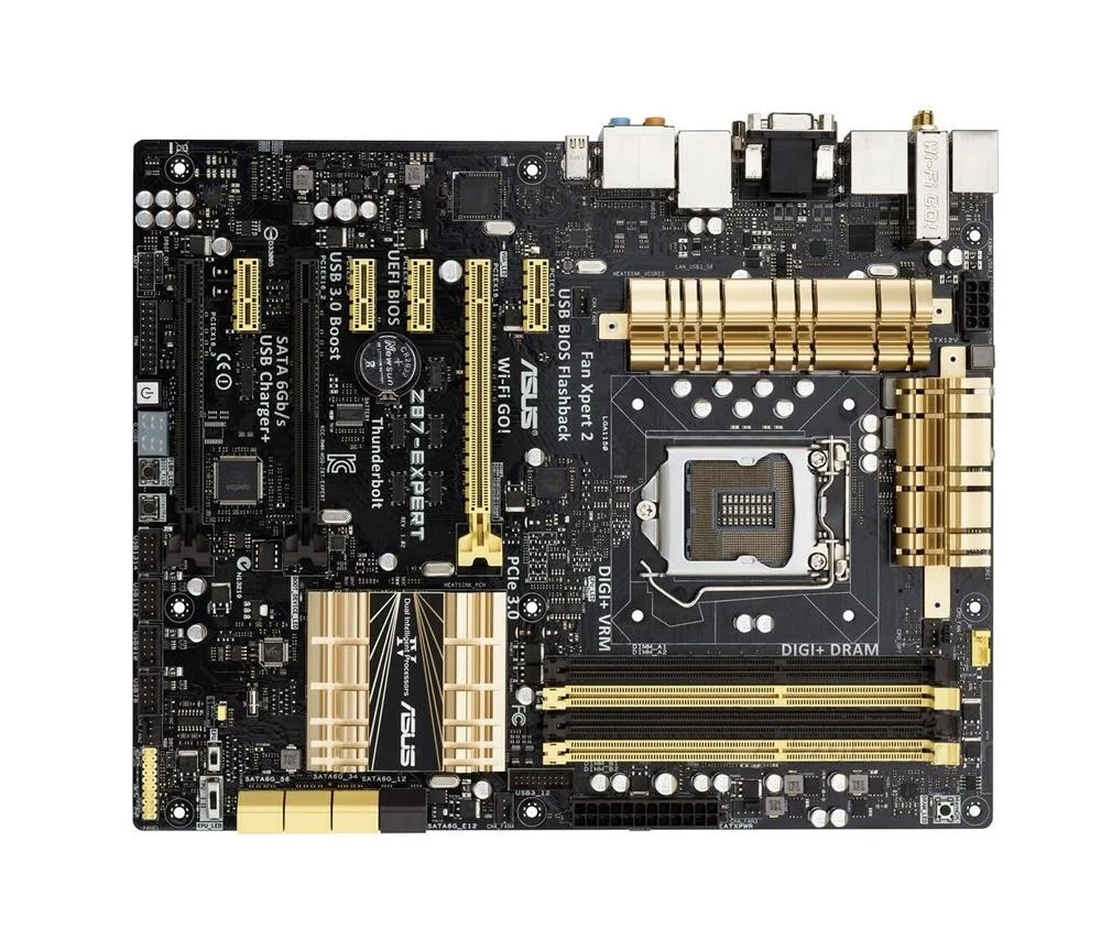 90MB0DV0-M0AAY0 - ASUS Z87-EXPERT Desktop Motherboard Intel Z87 Express Chipset Socket H3 LGA-1150