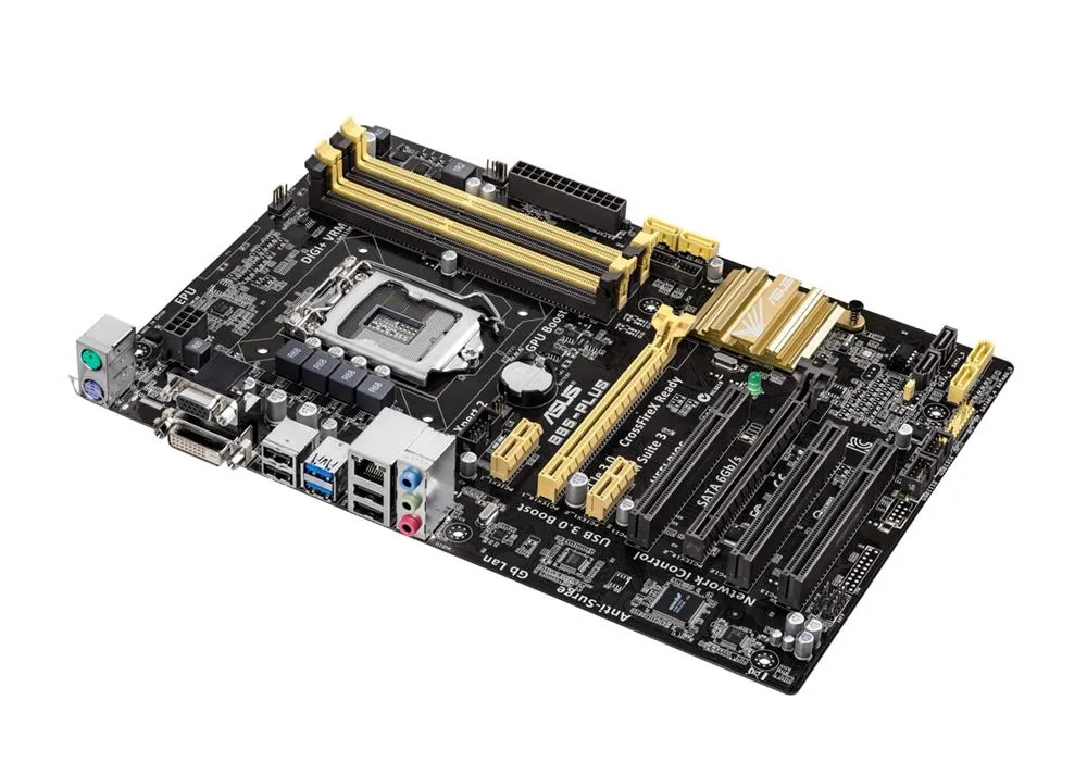 90MB0EG0-M0EAY5 - Asus B85-Plus (C2) Desktop Motherboard Intel B85 Express Chipset Socket H3 LGA-1150