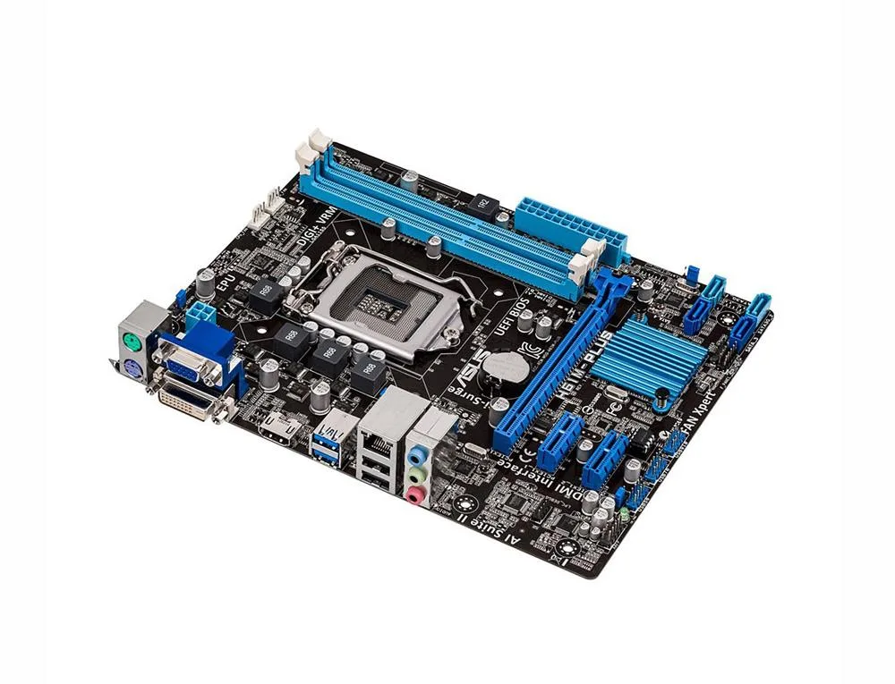 90MB0FR0-M0EAY0 - ASUS H61m-plus Motherboard Flexatx LGA1155 Socket H61