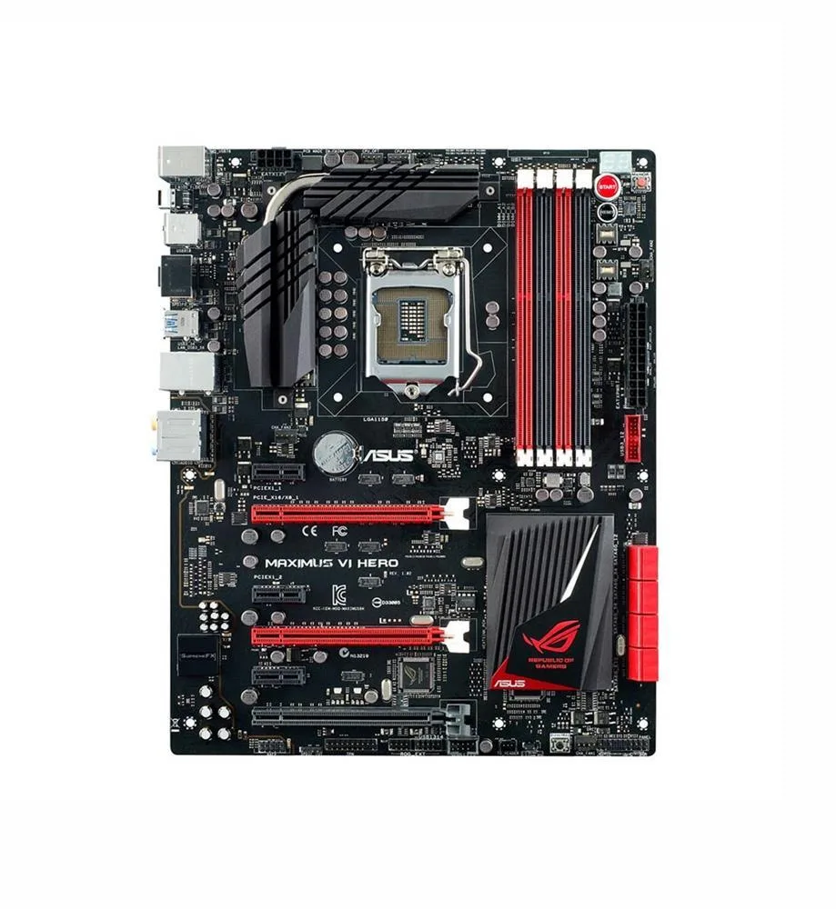 90MB0FU0-M0EAY5 - ASUS ROG Maximus VI Hero (C2) Desktop Motherboard Intel Z87 Express Chipset Socket H3 LGA-1150