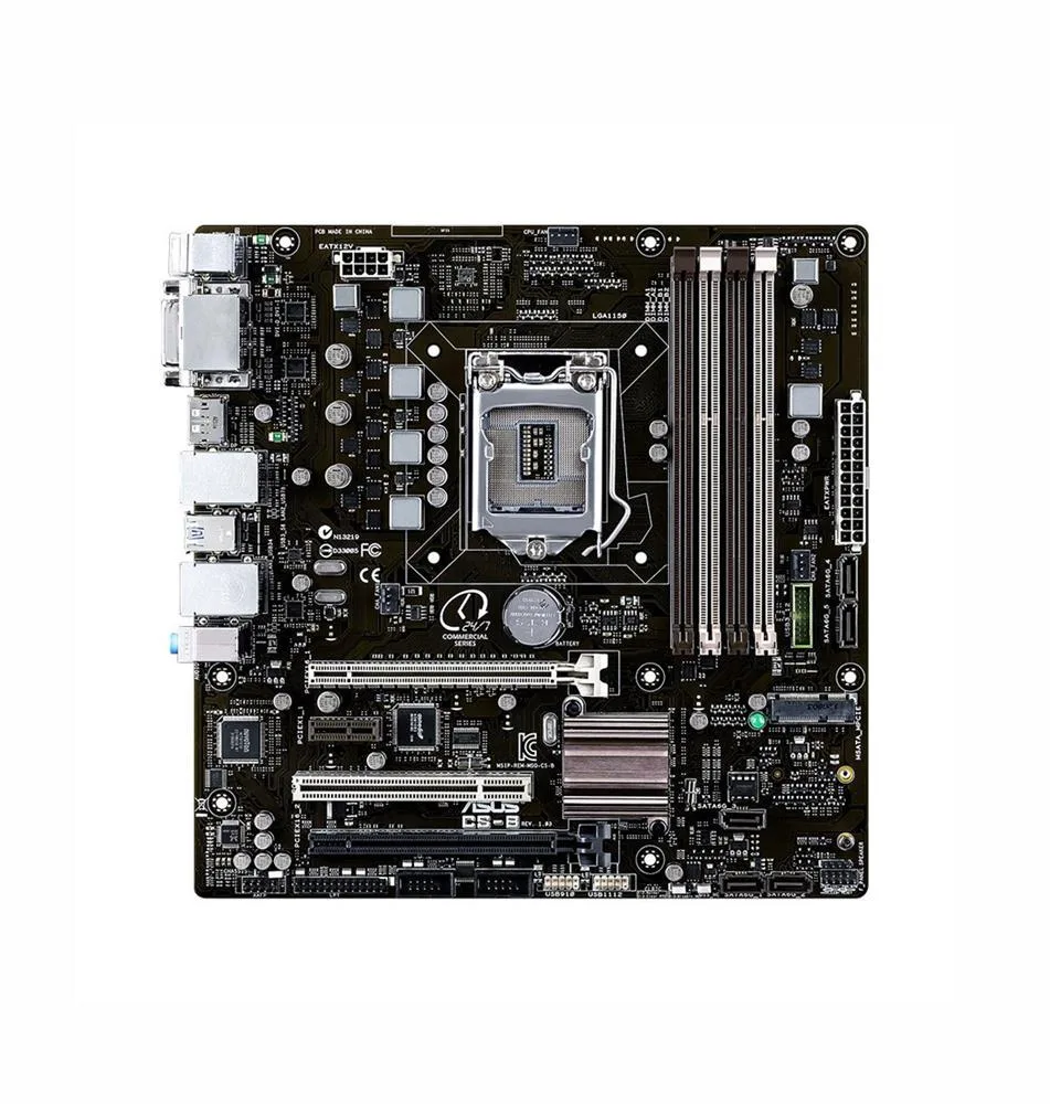 90MB0G20-M0EAY0 - Asus CS-B Desktop Motherboard Intel Q87 Express Chipset Socket H3 LGA-1150