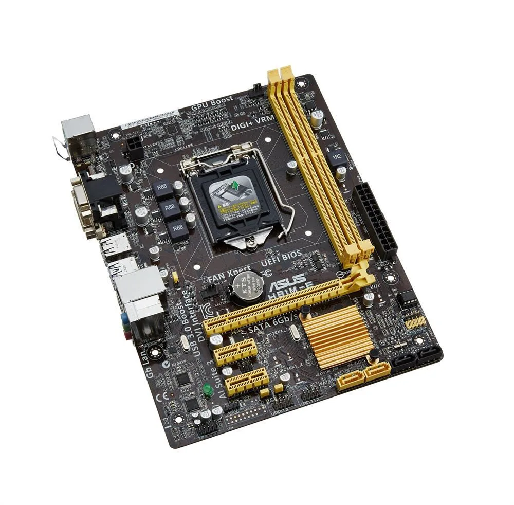 90MB0GH0-M0EAY0 - Asus H81M-E Desktop Motherboard Intel H81 Chipset Socket H3 LGA-1150