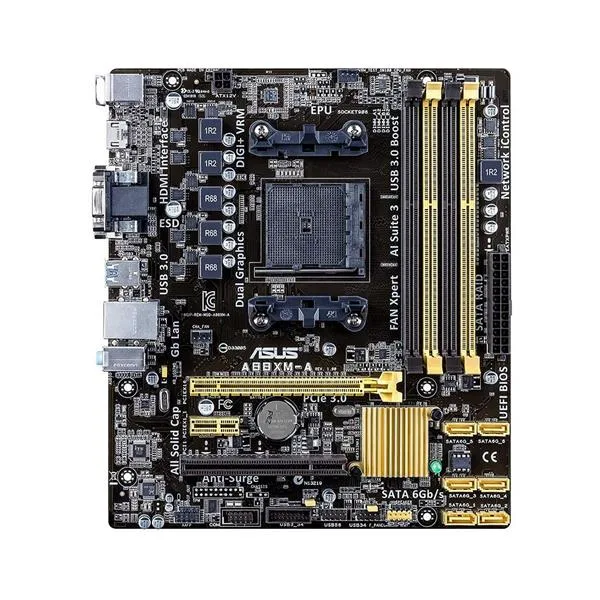 90MB0H40-M0EAY0 - Asus A88XM-A Desktop Motherboard AMD A88X Chipset Socket FM2