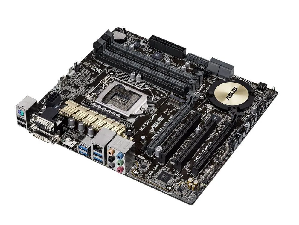 90MB0IH0-M0EAY0 - Asus Z97M-PLUS Desktop Motherboard Intel Z97 Express Chipset Socket H3 LGA-1150