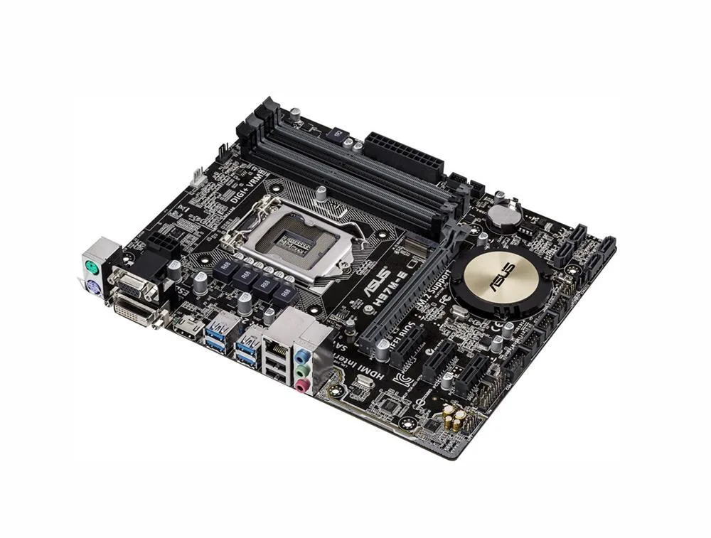 90MB0IQ0-M0EAY0 - Asus H97M-E Desktop Motherboard Intel H97 Express Chipset Socket H3 LGA-1150