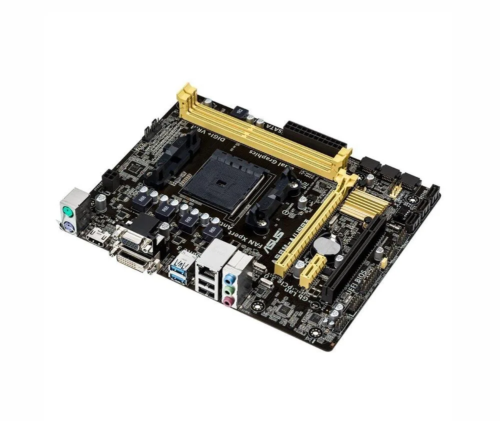 90MB0IX0-M0EAY0 - Asus A58M-A/USB3 Desktop Motherboard AMD A58 Chipset Socket FM2+