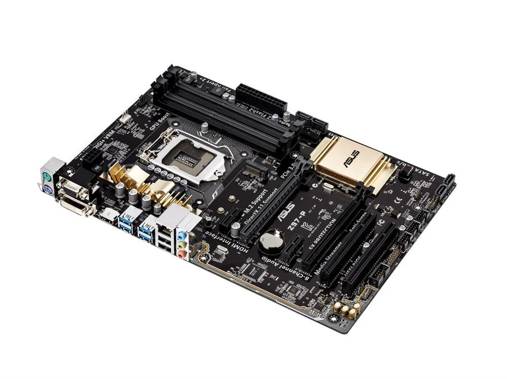 90MB0JP0-M0EAY5 - Asus Z97-P Desktop Motherboard Intel Z97 Express Chipset Socket H3 LGA-1150