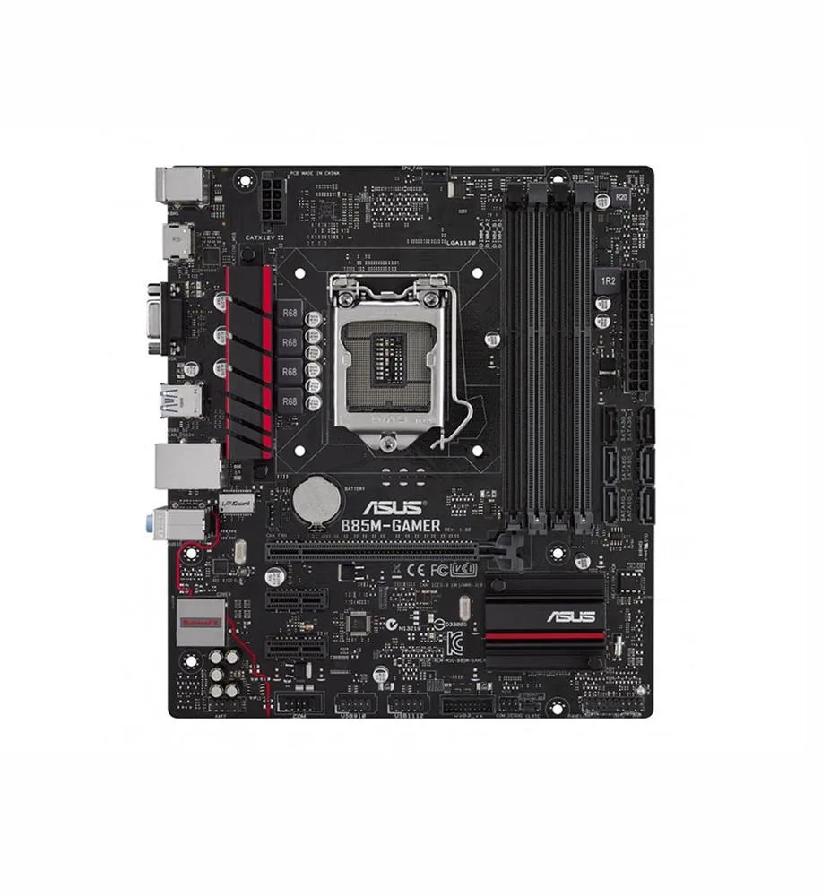 90MB0LJ0-M0EAY0 - Asus B85M-GAMER Desktop Motherboard Intel B85 Express Chipset Socket H3 LGA-1150