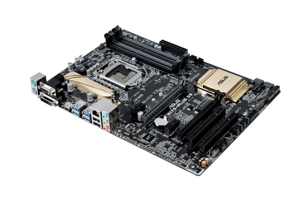 90MB0LW0-M0EAY0 - Asus H170-PLUS D3 Desktop Motherboard Intel H170 Chipset Socket H4 LGA-1151