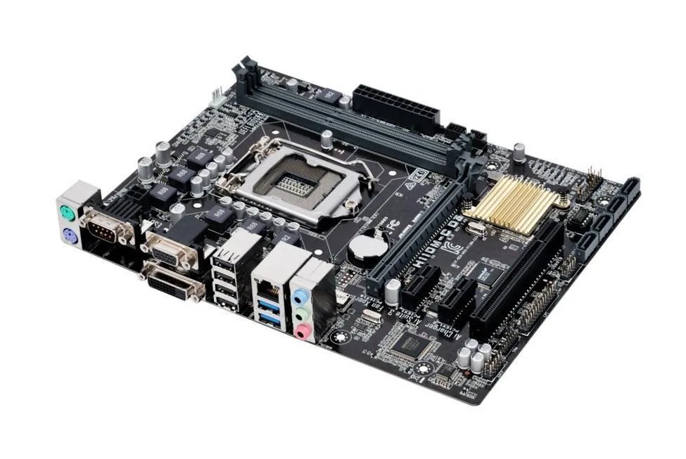 90MB0N00-M0EAY0 - Asus H110M-C D3 Desktop Motherboard Intel H110 Chipset Socket H4 LGA-1151