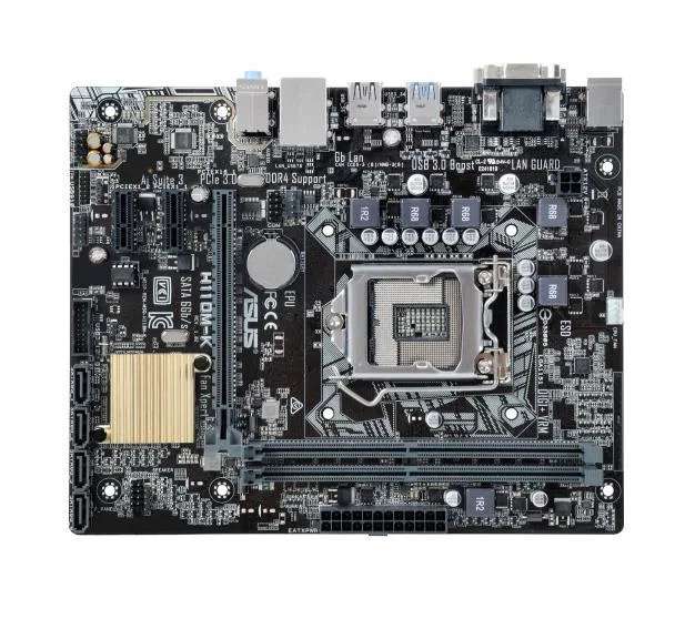 90MB0PH0-M0EAY0 - Asus H110M-K Desktop Motherboard Intel H110 Chipset Socket H4 LGA-1151