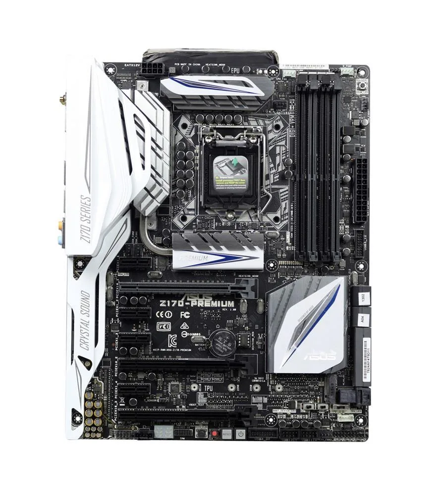 90MB0PK0-M0EAY0 - Asus Z170-PREMIUM Desktop Motherboard Intel Z170 Chipset Socket H4 LGA-1151