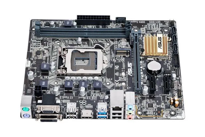 90MB0R60-M0EAYC - Asus H110M-A/M.2/CSM Desktop Motherboard Intel H110 Chipset Socket H4 LGA-1151