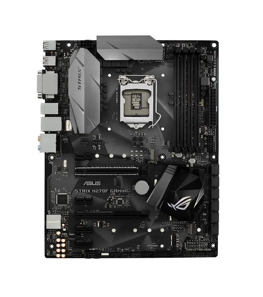 90MB0S70-M0EAY0 - ASUS ROG STRIX H270F GAMING Desktop Motherboard Intel H270 Chipset Socket H4 LGA-1151