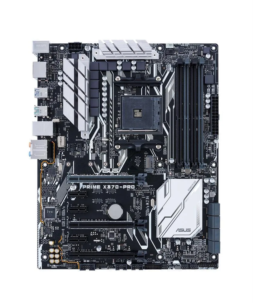 90MB0TD0-M0AAY0 - Asus Prime X370-PRO Desktop Motherboard AMD X370 Chipset Socket AM4