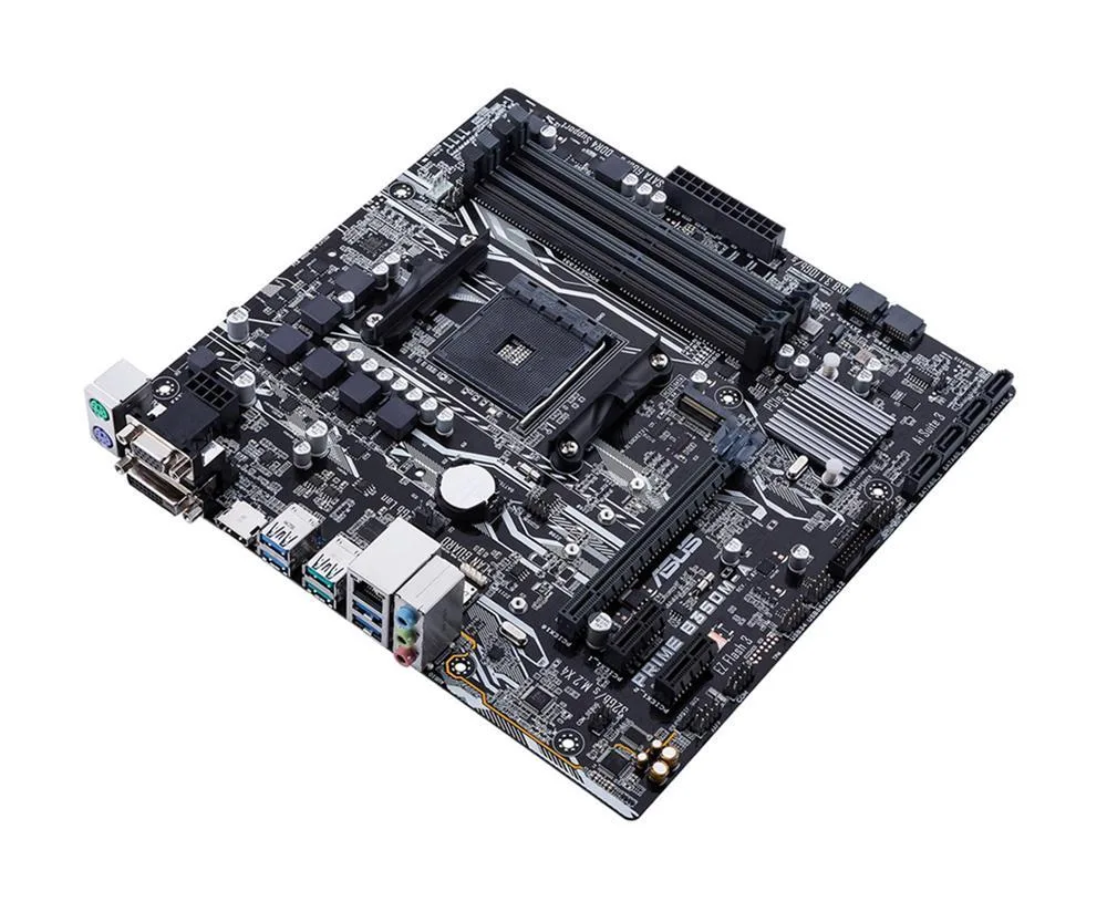 90MB0TE0-M0EAY0 - Asus Prime B350M-A Desktop Motherboard AMD B350 Chipset Socket AM4