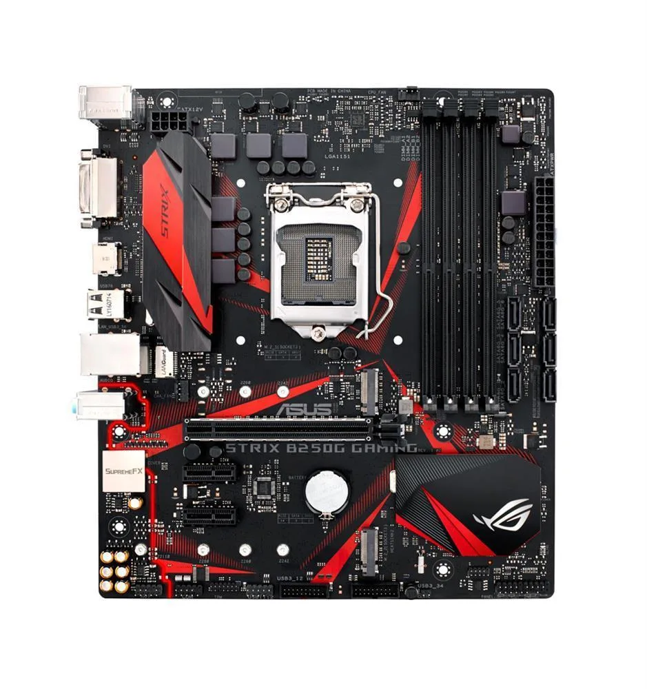90MB0TU0-M0AAY0 - ASUS ROG STRIX B250G GAMING Desktop Motherboard Intel B250 Chipset Socket H4 LGA-1151
