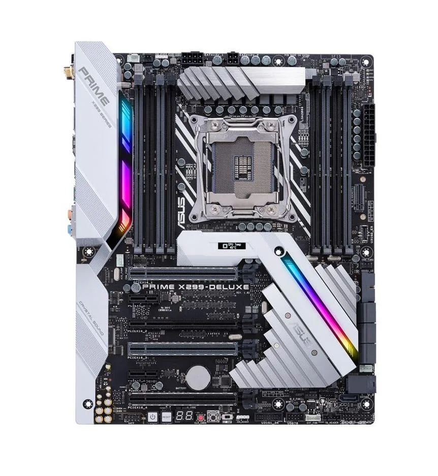 90MB0TY0-M0EAY0 - ASUS Prime X299-DELUXE Desktop Motherboard Intel X299 Chipset Socket R4 LGA-2066