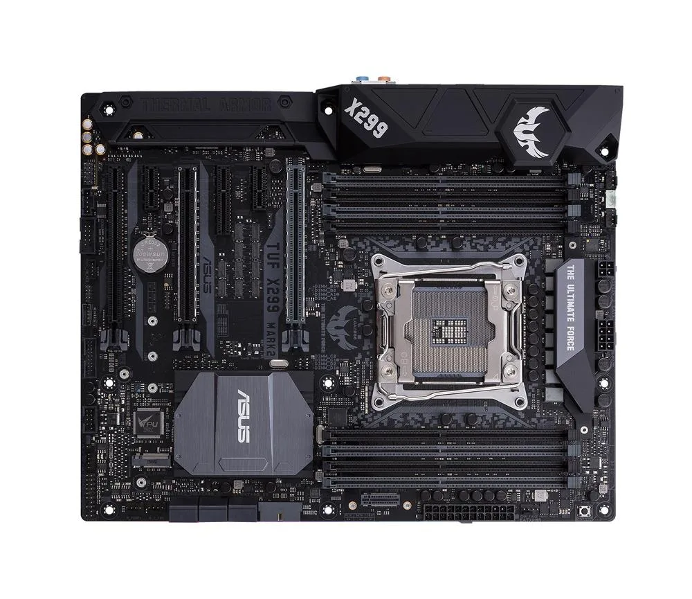90MB0UB0-M0AAY0 - ASUS TUF The Ultimate Force X299 MARK 2 Desktop Motherboard Intel X299 Chipset Socket R4 LGA-2066