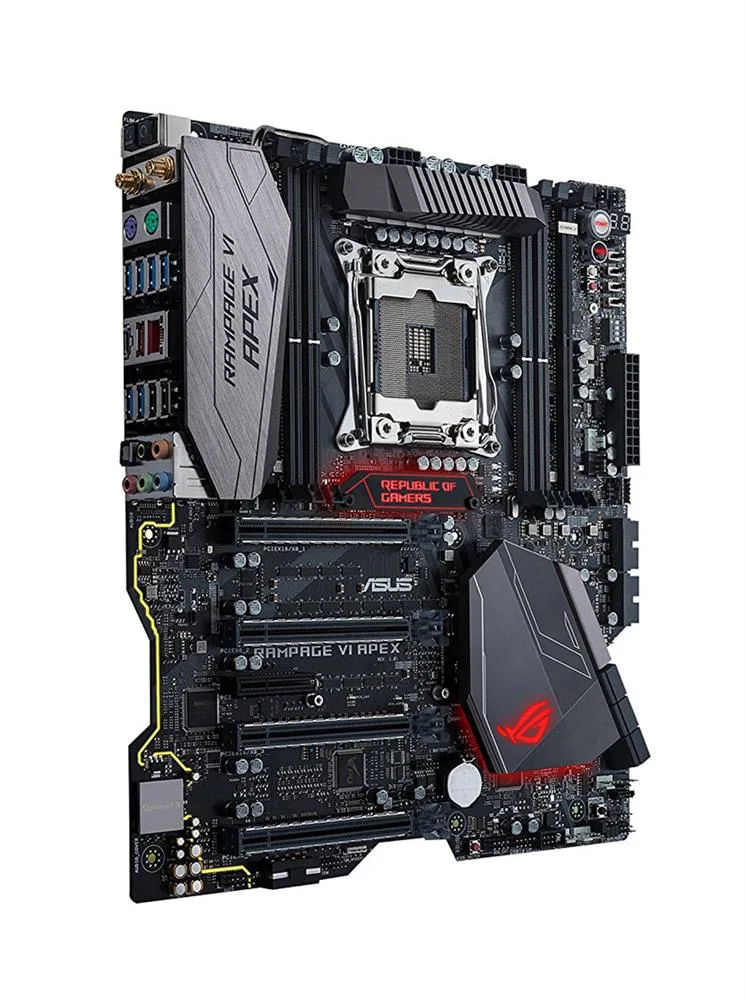 90MB0UC0-M0EAY0 - ASUS ROG RAMPAGE VI APEX Desktop Motherboard Intel X299 Chipset Socket R4 LGA-2066