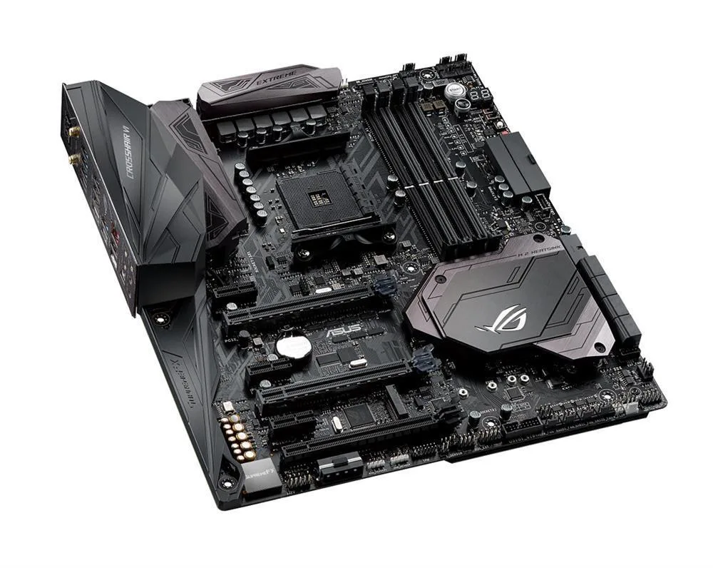 90MB0UD0-M0EAY0 - ASUS ROG CROSSHAIR VI EXTREME Desktop Motherboard AMD X370 Chipset Socket AM4