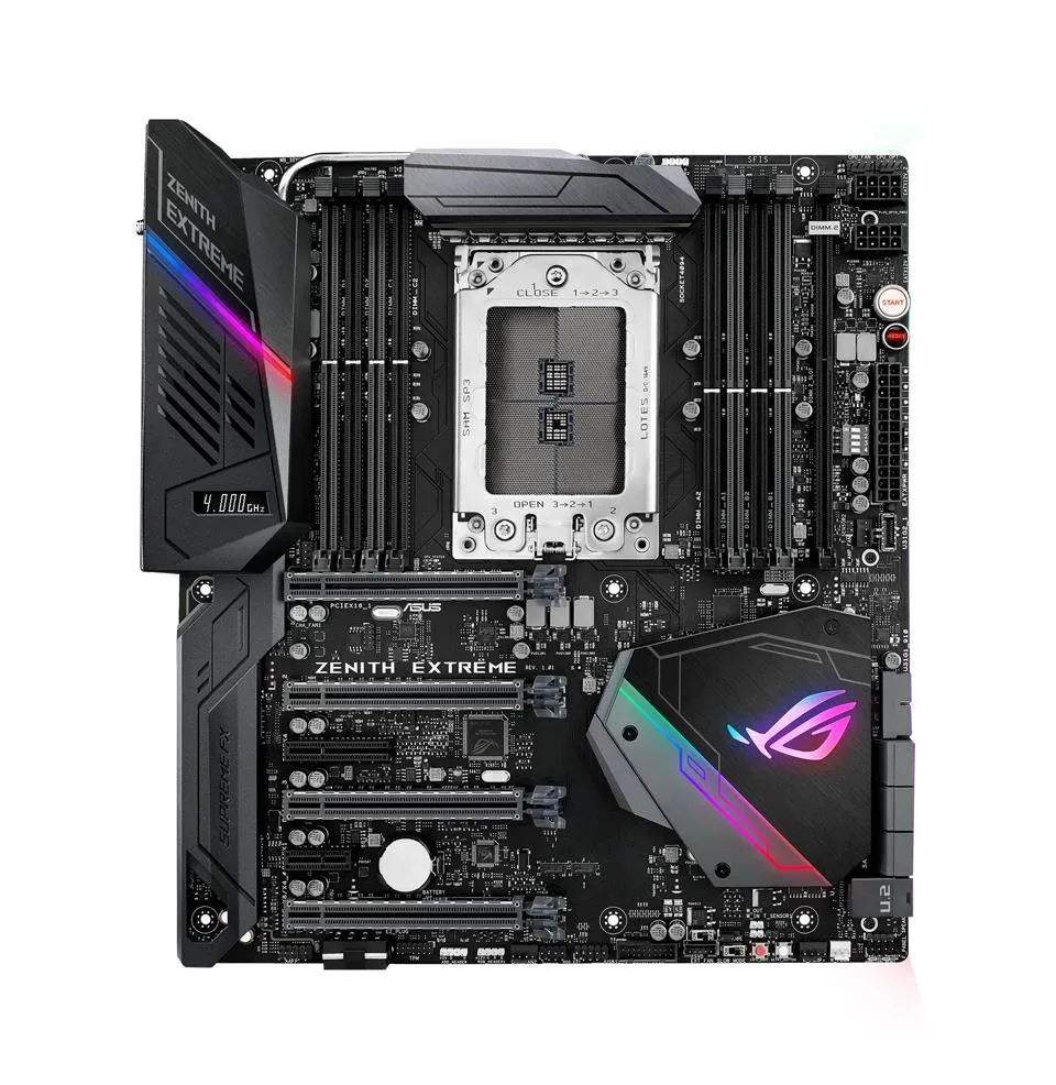 90MB0UV0-M0AAY0 - ASUS ROG Zenith Extreme Desktop Motherboard AMD X399 Chipset Socket TR4