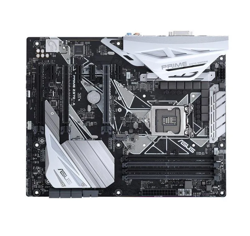 90MB0V60-M0AAY0 - Asus Prime Z370-A Desktop Motherboard Intel Z370 Chipset Socket H4 LGA-1151