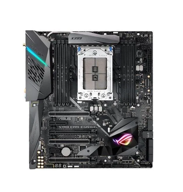 90MB0V70-M0EAY0 - ASUS ROG Strix X399-E GAMING Desktop Motherboard AMD X399 Chipset Socket TR4