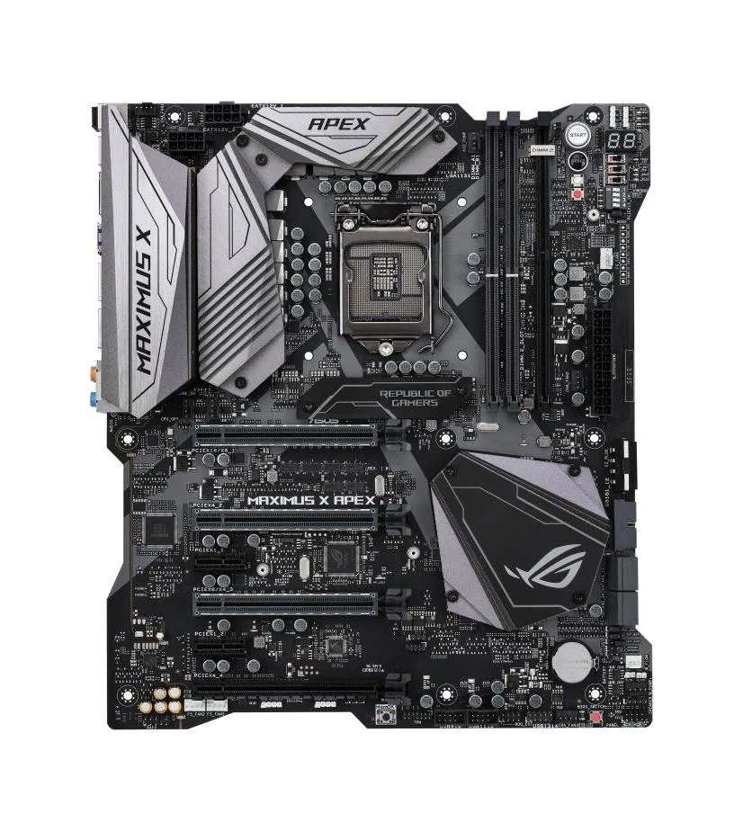 90MB0V90-M0EAY0 - ASUS ROG MAXIMUS X APEX Desktop Motherboard Intel Z370 Chipset Socket H4 LGA-1151