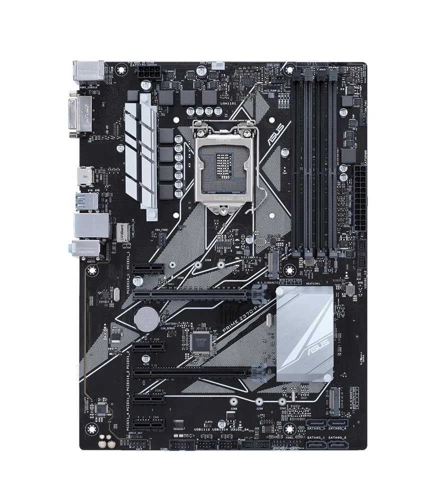 90MB0VH0-M0EAY0 - Asus Prime Z370-P Desktop Motherboard Intel Z370 Chipset Socket H4 LGA-1151