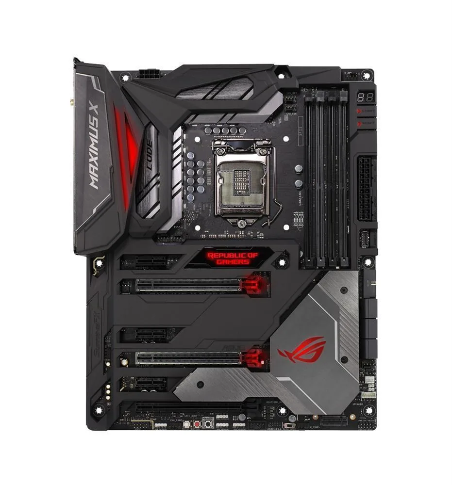 90MB0VX0-M0EAY0 - ASUS ROG MAXIMUS X CODE Desktop Motherboard Intel Z370 Chipset Socket H4 LGA-1151